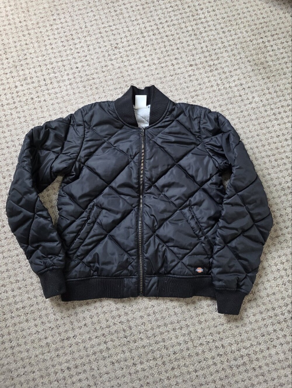 Dickies Black Quilted Puffer Jacket